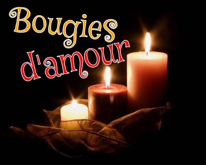 Bougies d’amour