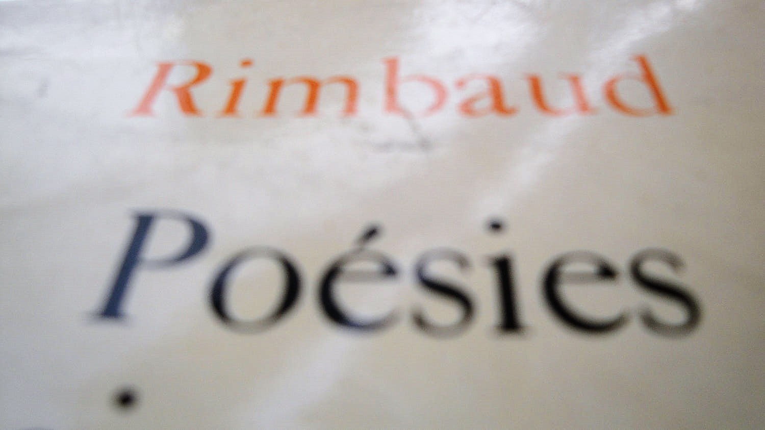 Anthologie de poèmes d’Arthur Rimbaud